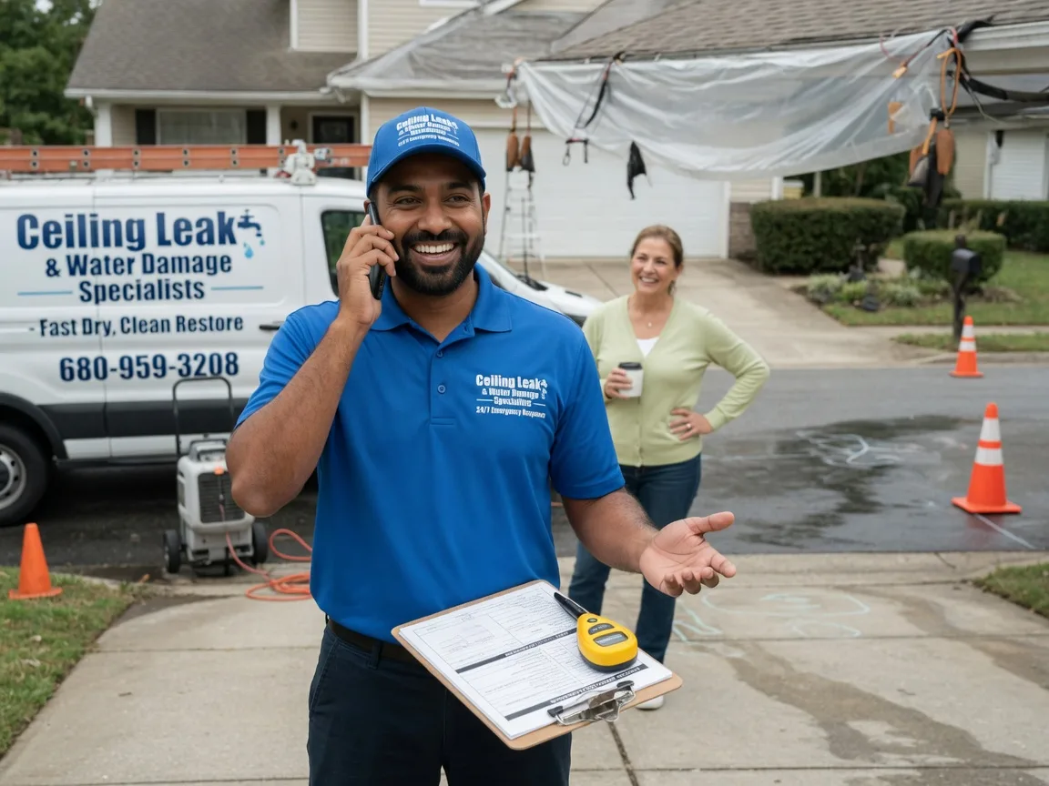 Ceiling Leak Cleanup Connell, WA FAQs